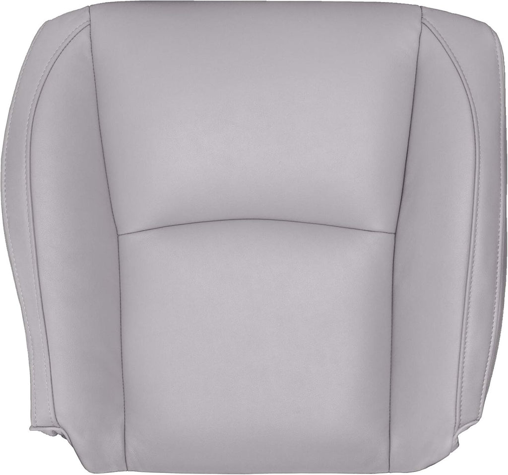 Passenger Bottom Replacement Leather Seat Cover Dark Gray O774