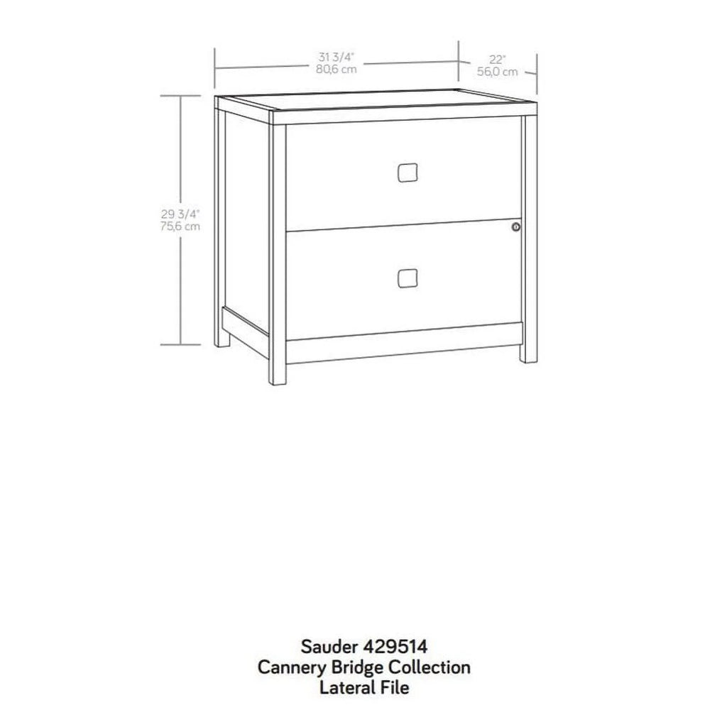 Engineered Wood Filing Cabinet in Brown O985