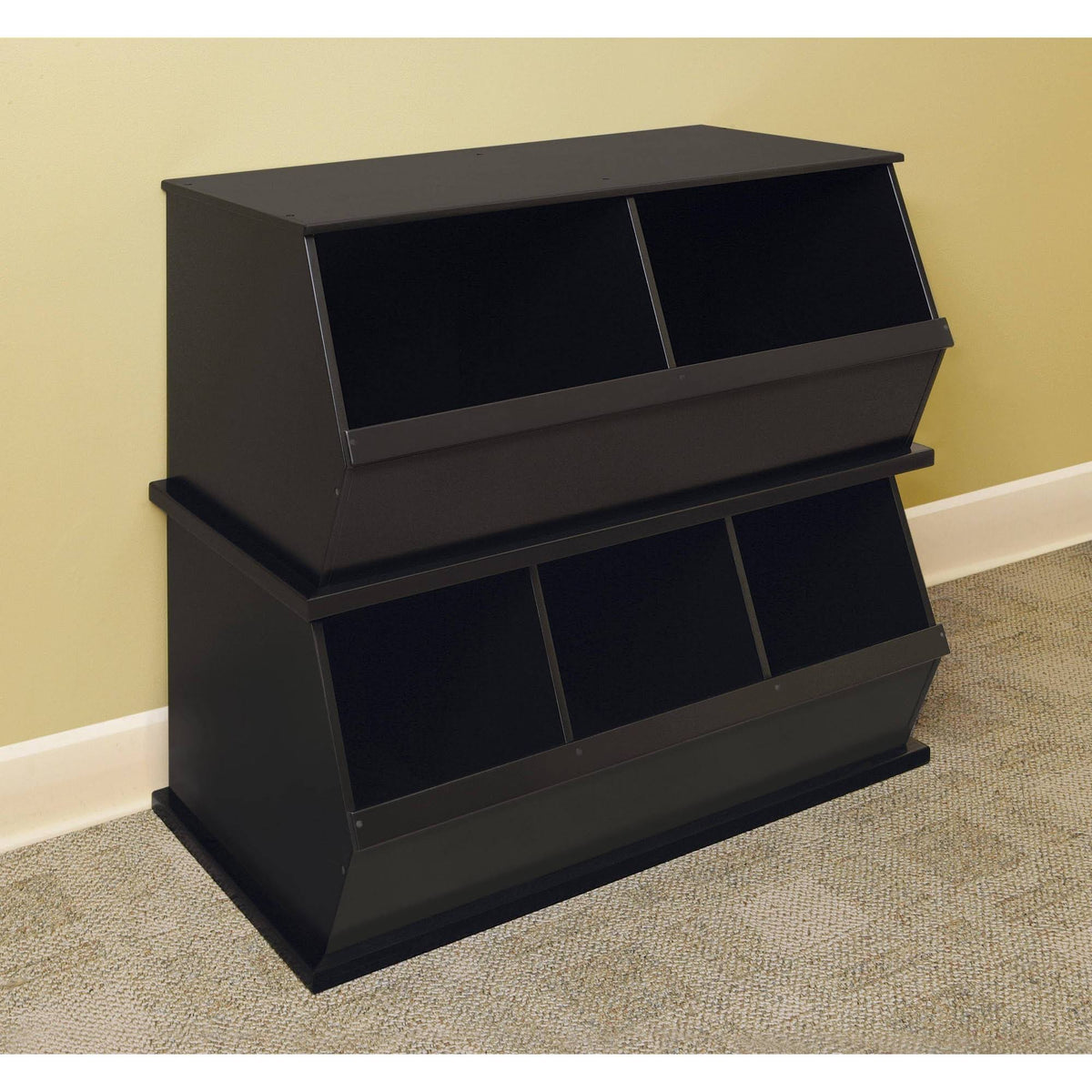 Espresso Two Bin Storage CUBBY E91810
