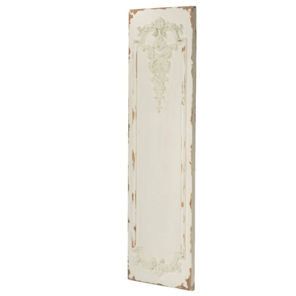 Set of 3 Antique White Rectangular Wall Q27668