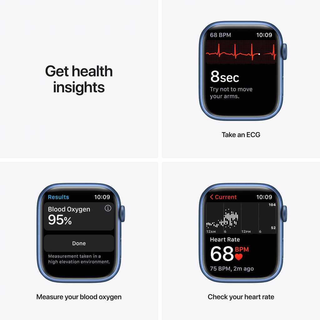 45mm Blue Aluminum Case with Sport Band P66393