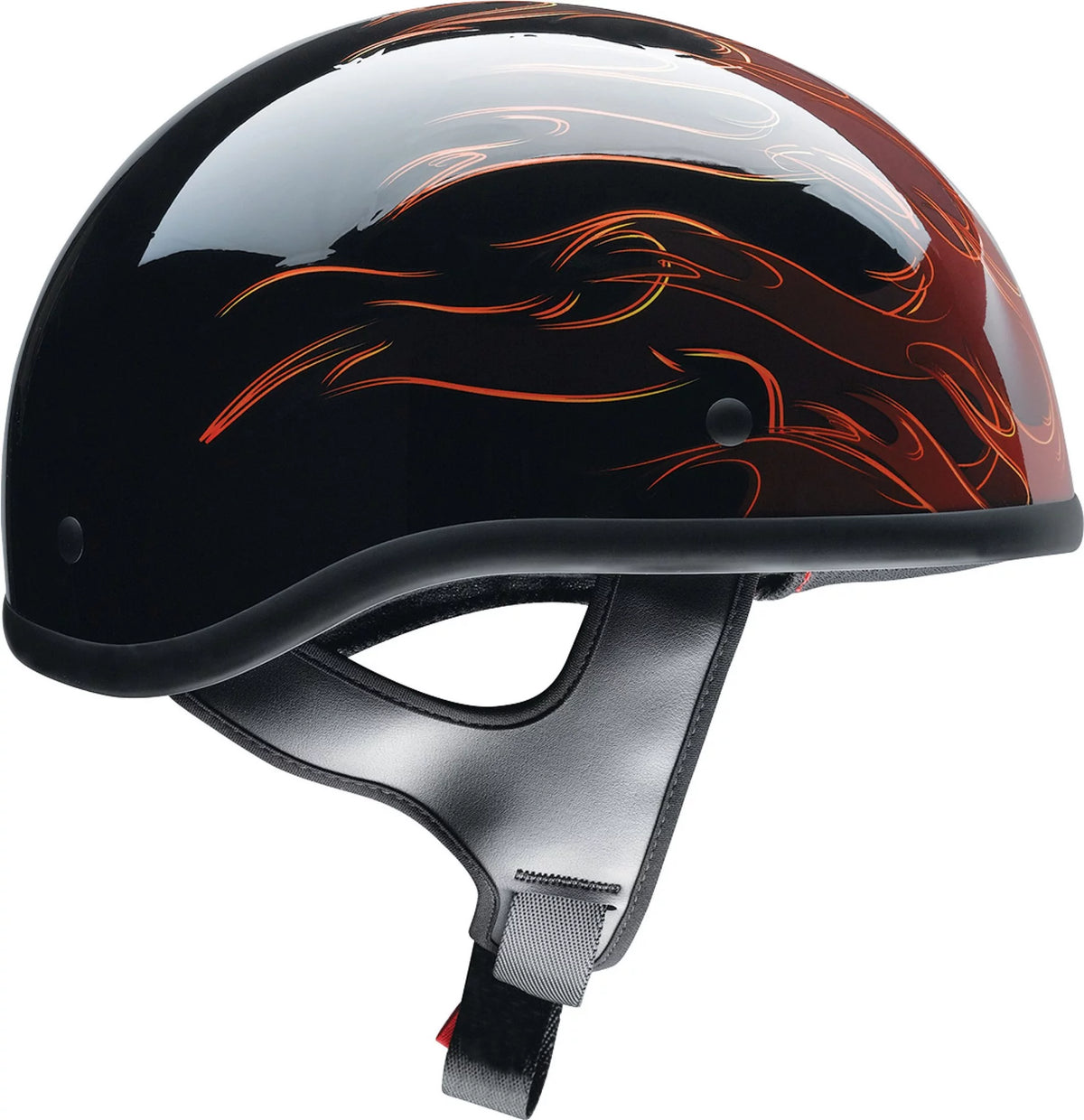 Red XXL Motorcycle Half Helmet L235247