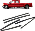 Set of 4 Front & Rear Door Window Trim Seal Rubber Weatherstrip Kit K620791