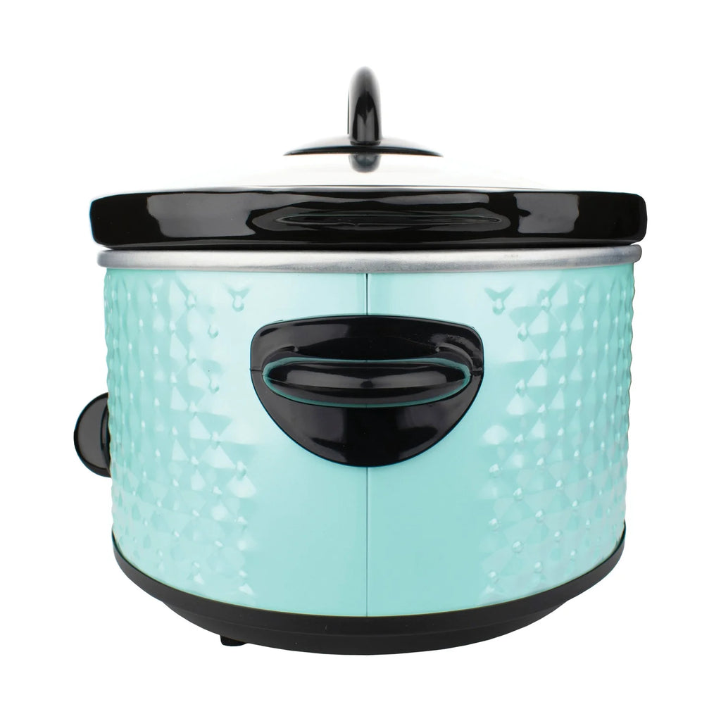 3.5-Quart Diamond-pattern Slow Cooker R198