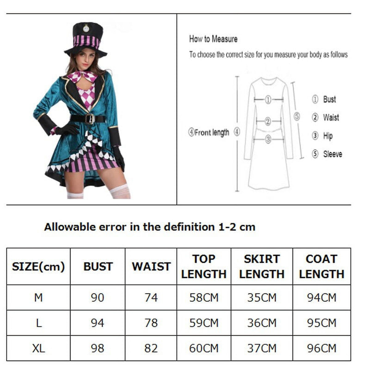 Mad Hatter Costume Hat T295