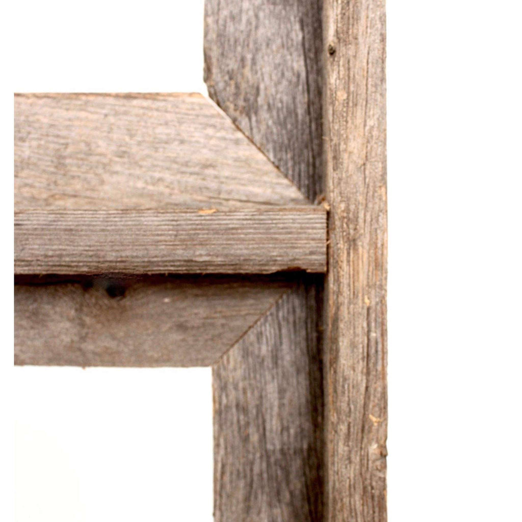 Collage Frame - 100% Up-Cycled Genuine Reclaimed Wood, Weathered Gray, 2-8.5x11 I566