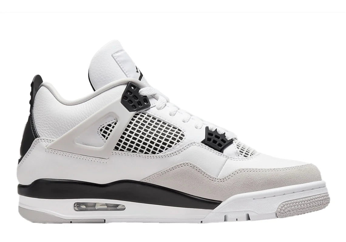 Men's Retro White Black Neutral Grey Sneakers C28081