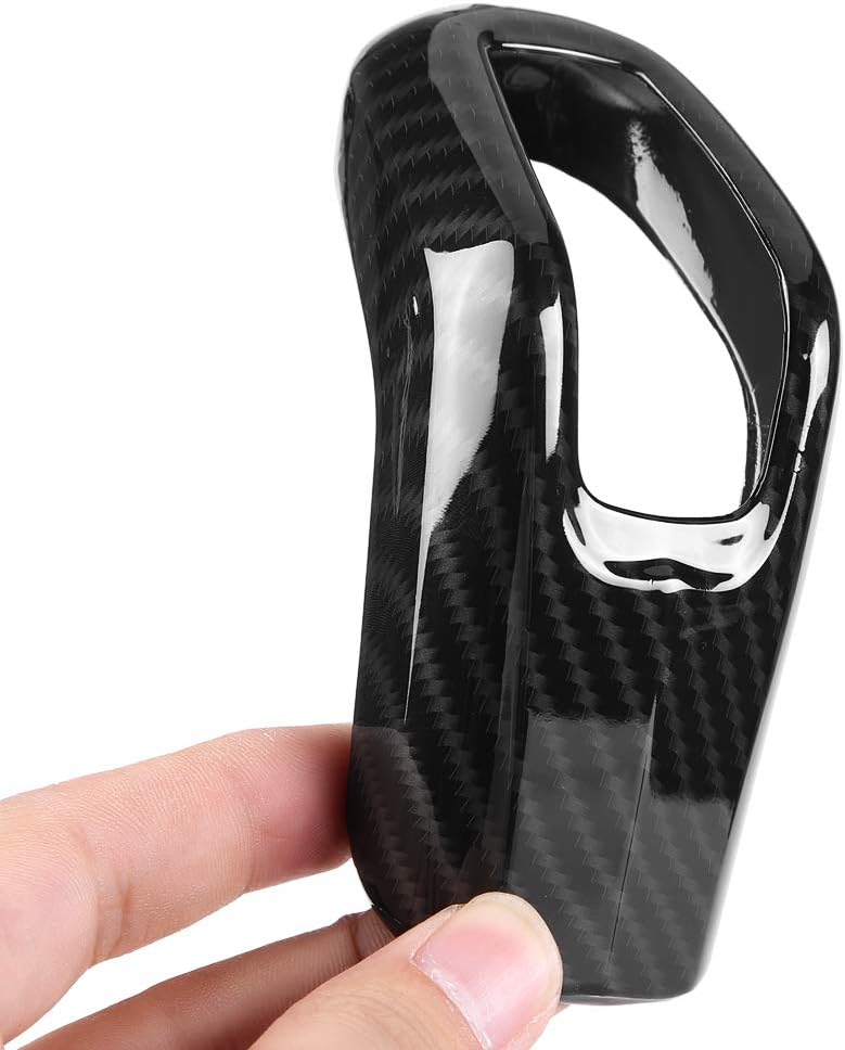 Carbon Fiber Car Gear Shift Knob Cover Trim I50482