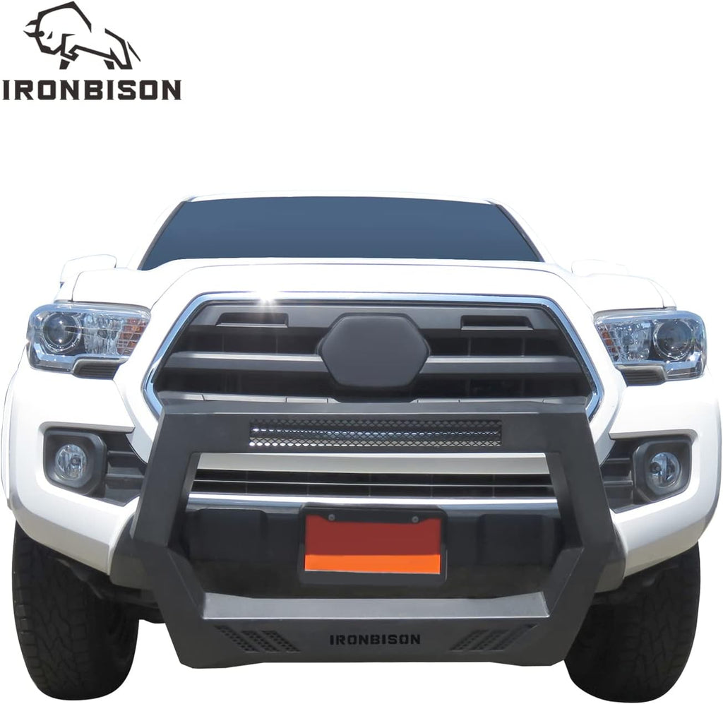 Black Front Bumper Brush Grille Guard V1345