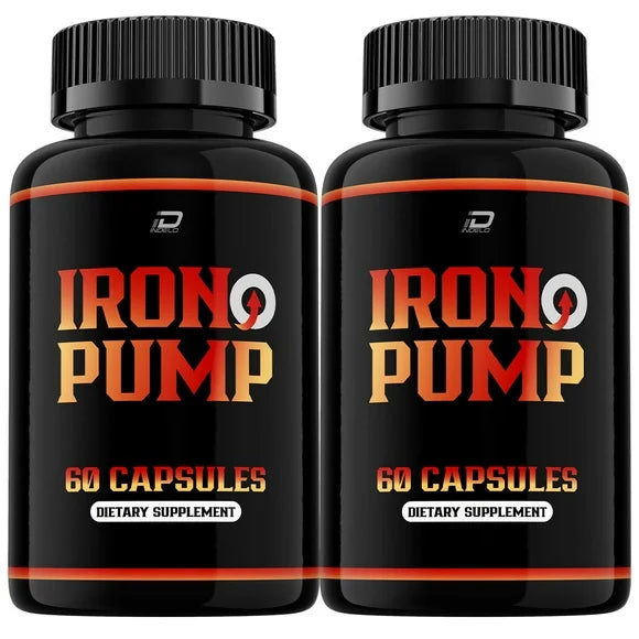 Iron Pump Capsules for Men 120 Capsules D6881