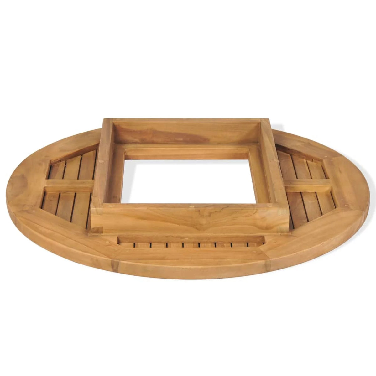 Teak Tabletop Crate V57489