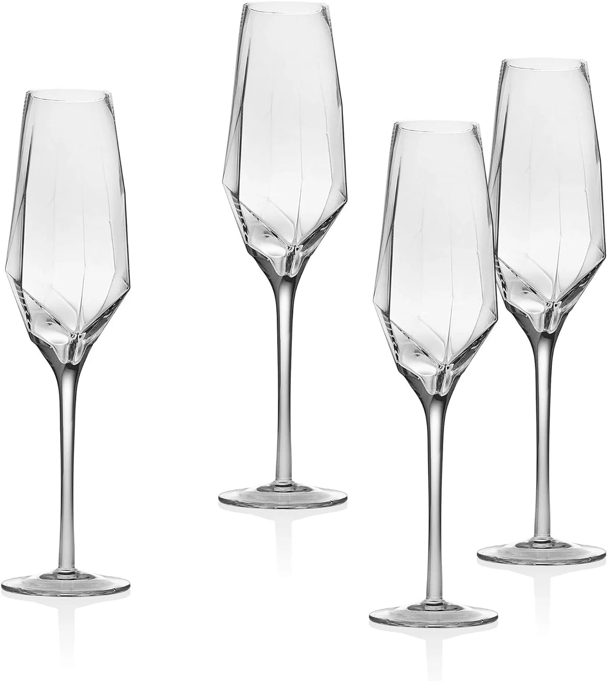 Champagne Flutes Beverage Glass Cup Set Of 4 K623