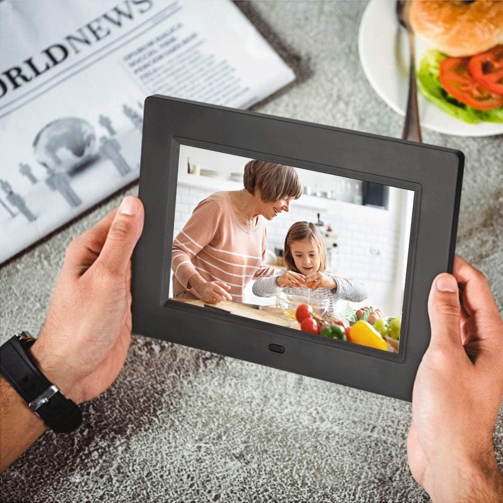 10 Inch Digital Picture Frame with Remote Control Black V56016