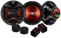 2 6.5 inch Component Car Speakers with Crossovers Z4267