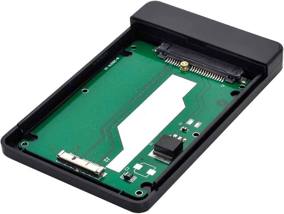 White 2.5 SATA SSD Hard Disk Enclosure P9352
