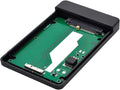 White 2.5 SATA SSD Hard Disk Enclosure P9352
