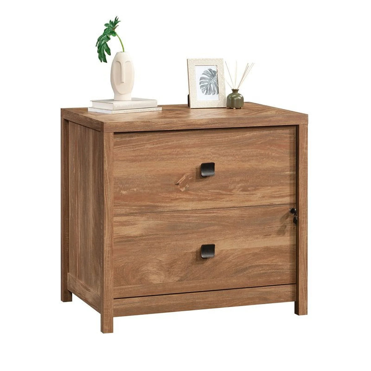 Engineered Wood Filing Cabinet in Brown O985