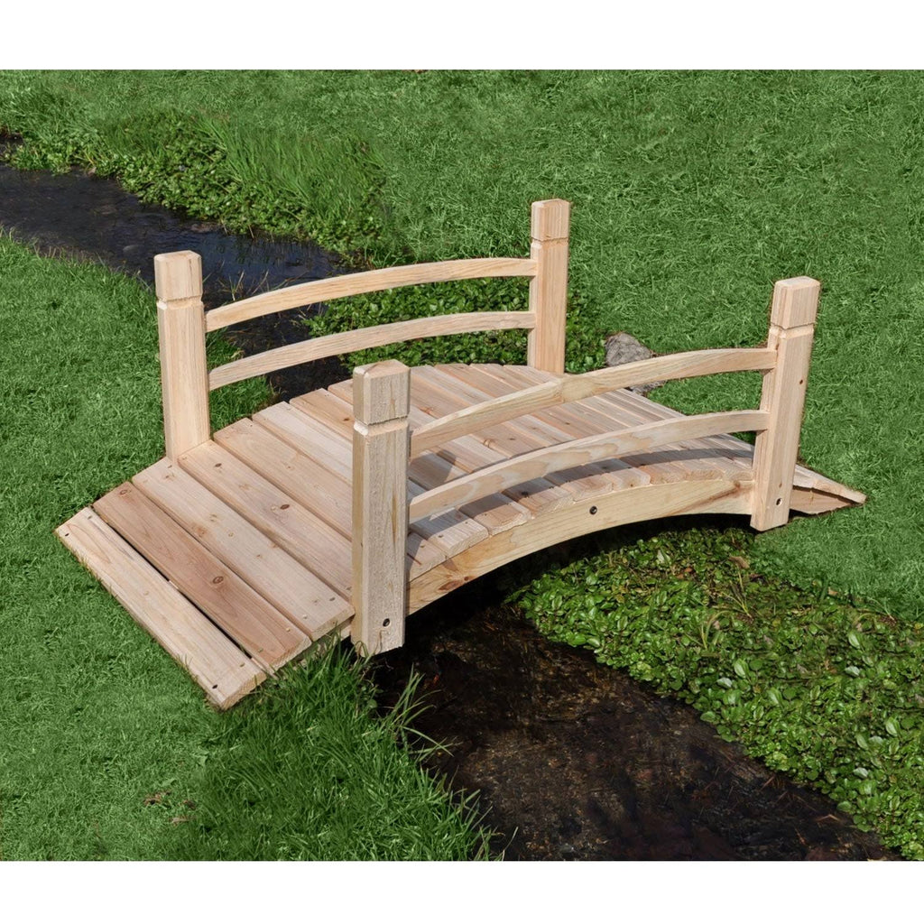 5 ft. Cedar Garden Bridge W488188
