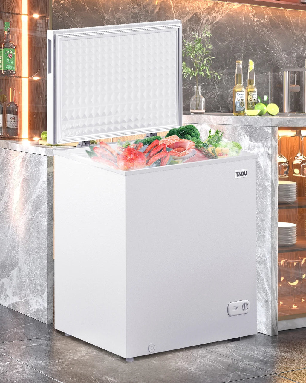 5.0 Cu ft Chest Freezer with Removable Basket I28687
