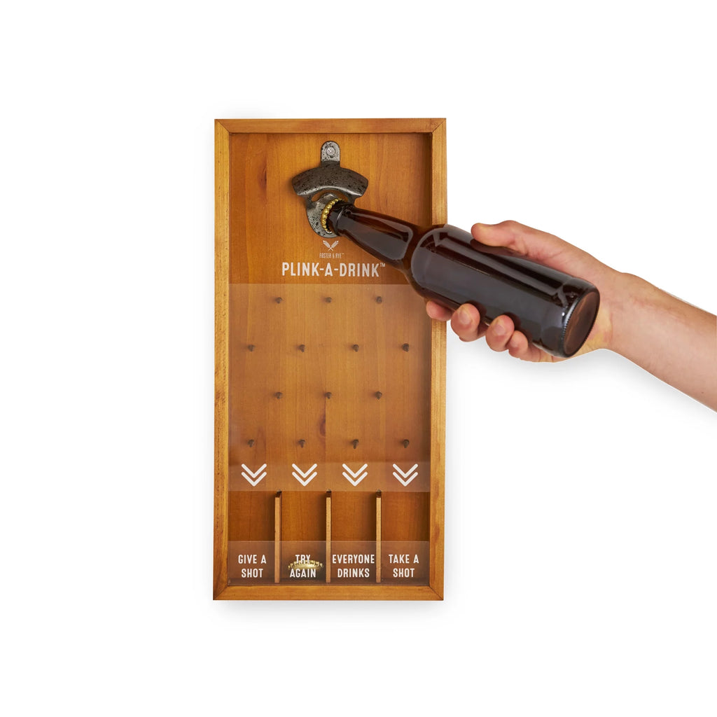 Wall Mounted Bottle Opener & Catcher H51400