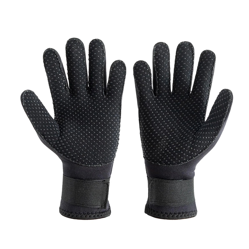 3mm Neoprene Five Finger Wetsuit Gloves N42847