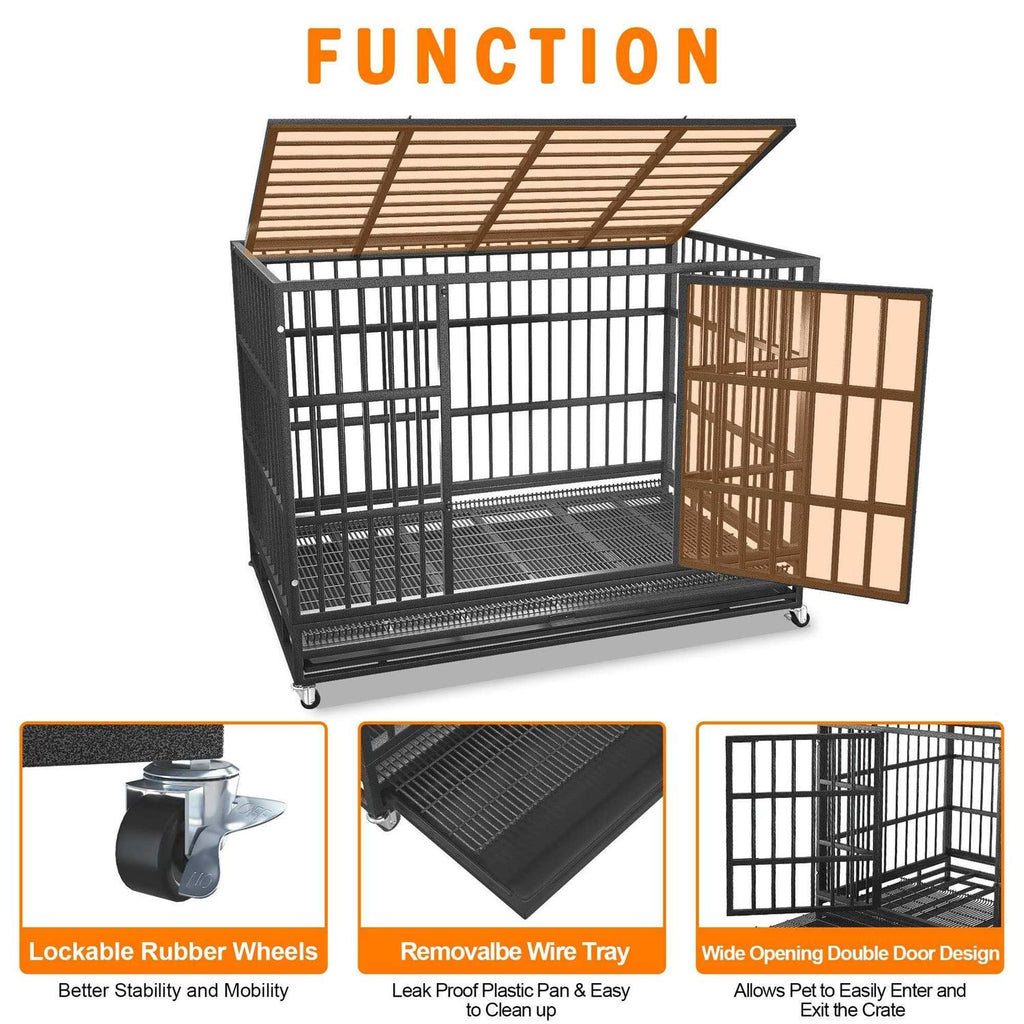 48 inch Heavy Duty Dog Crate M763