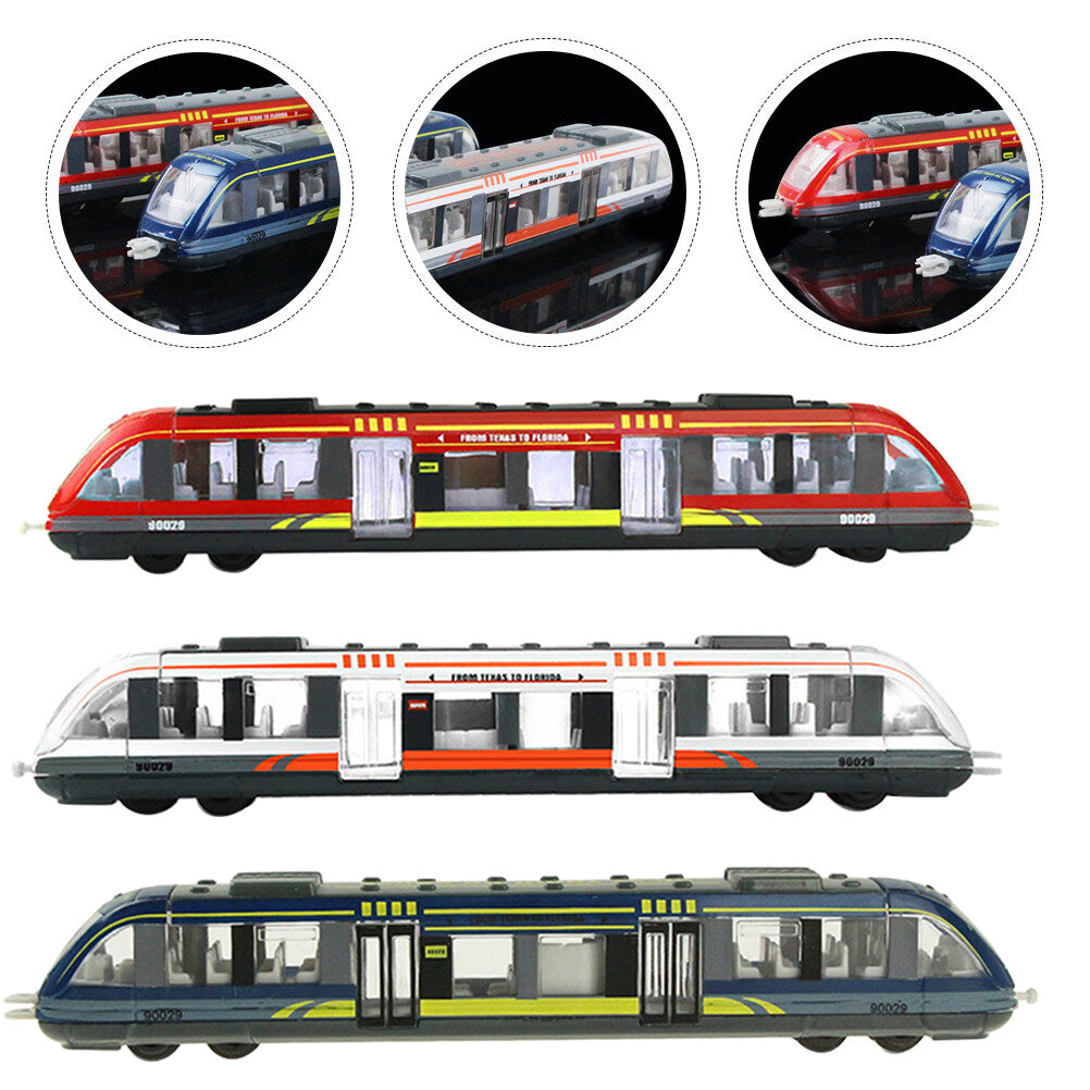 3pcs Simulation Electric Train Toy B7501