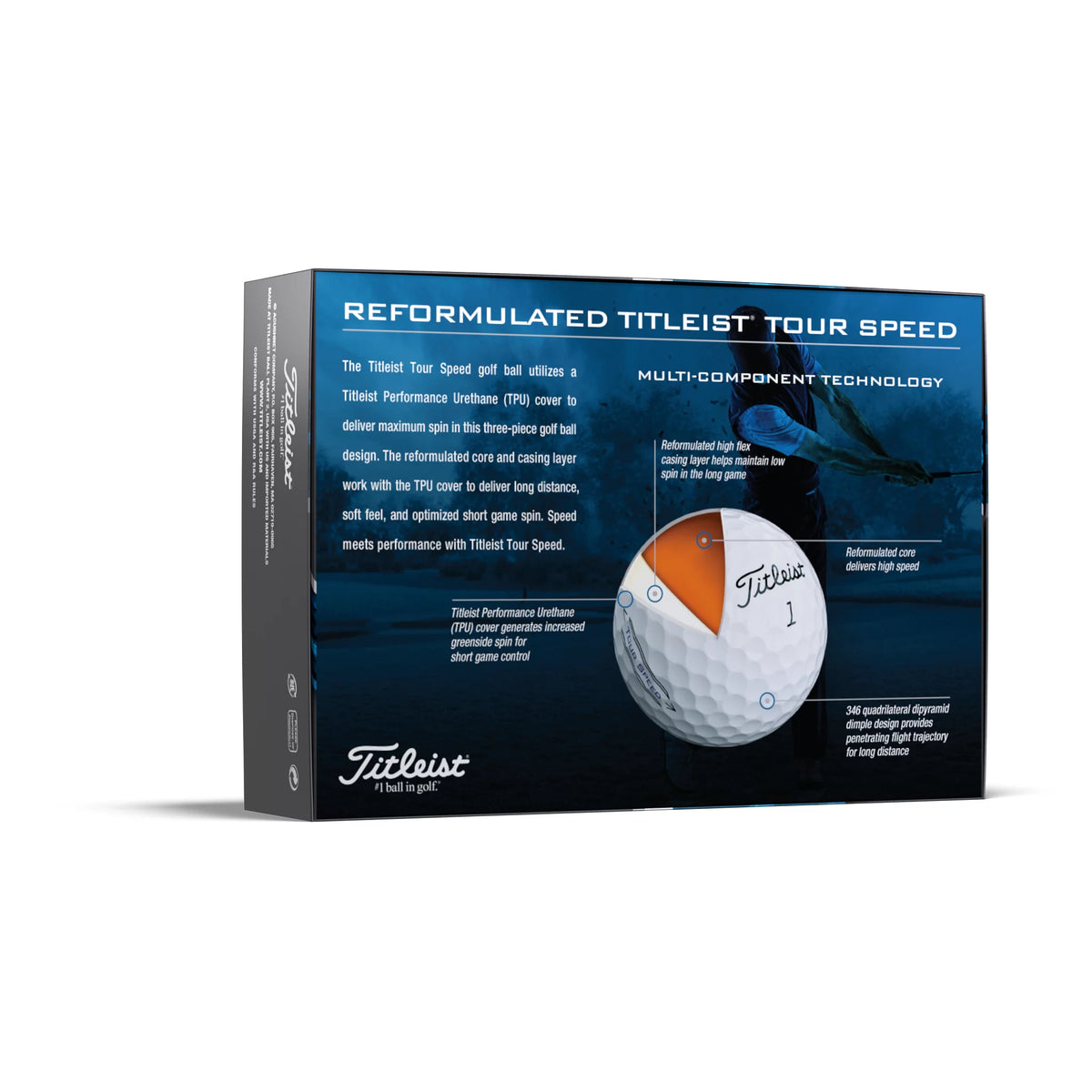 White 12 Pack Golf Balls X729