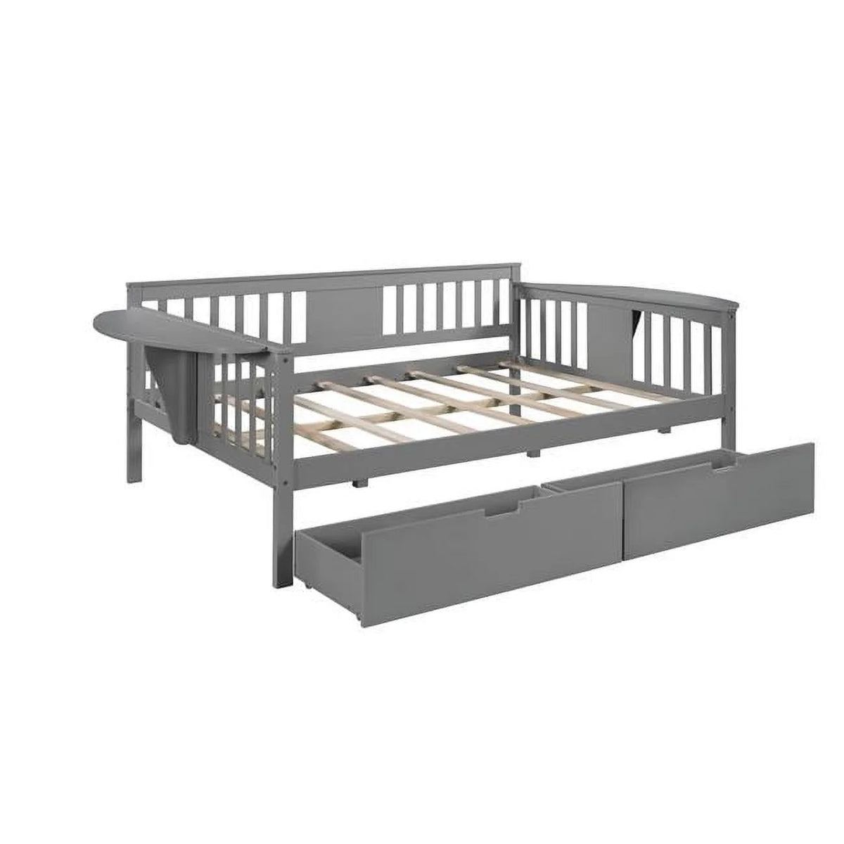Gray Full & Double Size Bed E70787