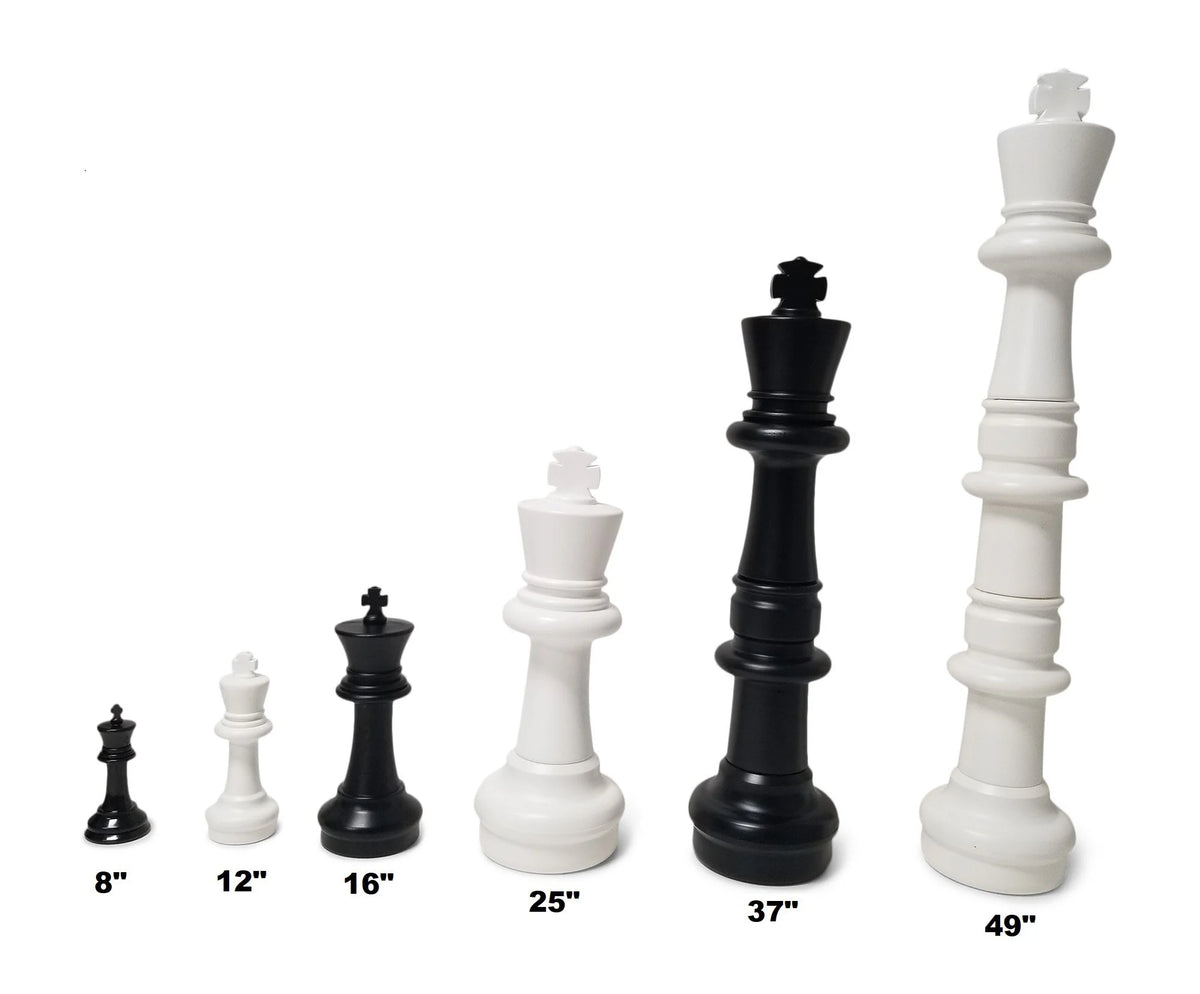 Giant Chess Set Bundle with Board & Checker Set N894605