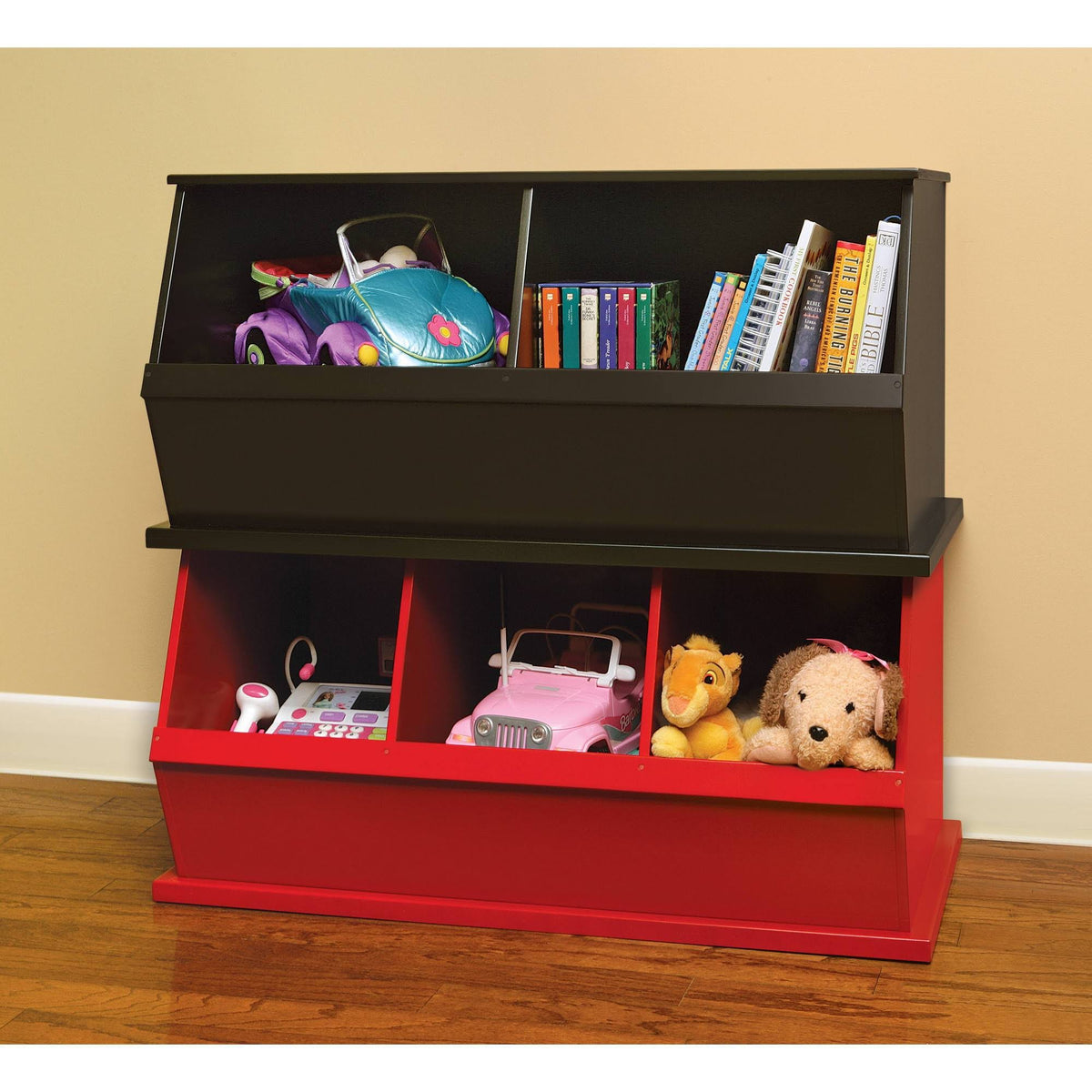 Espresso Two Bin Storage CUBBY E91810