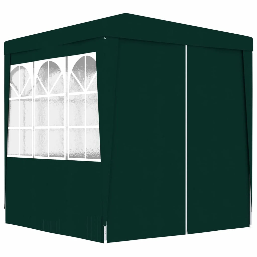 Green Party Tent with Side Walls 6.6'x6.6' Q1786