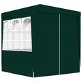 Green Party Tent with Side Walls 6.6'x6.6' Q1786