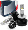 LED Headlight Conversion Kit 70W 8400Lms 6000K White (2 Pack) D6231