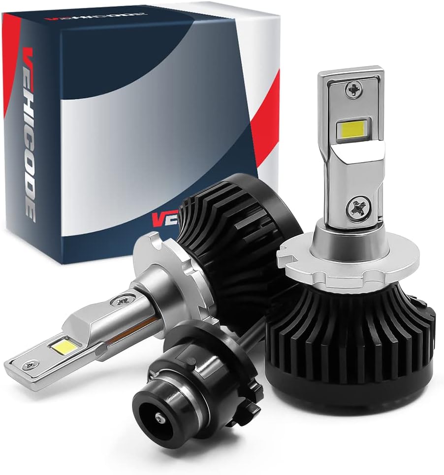 LED Headlight Conversion Kit 70W 8400Lms 6000K White (2 Pack) D6231