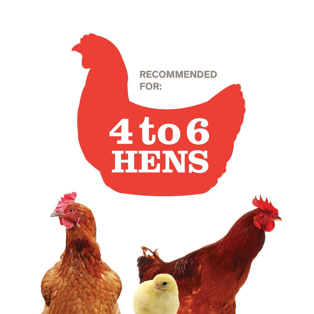 Red Barn Chicken Coop X9126