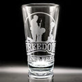 16oz Engraved Pint Glass O1629