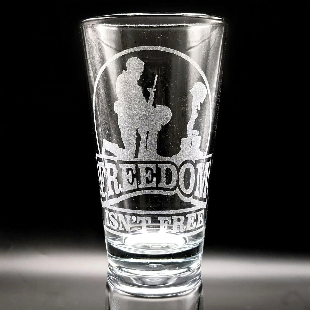 16oz Engraved Pint Glass O1629