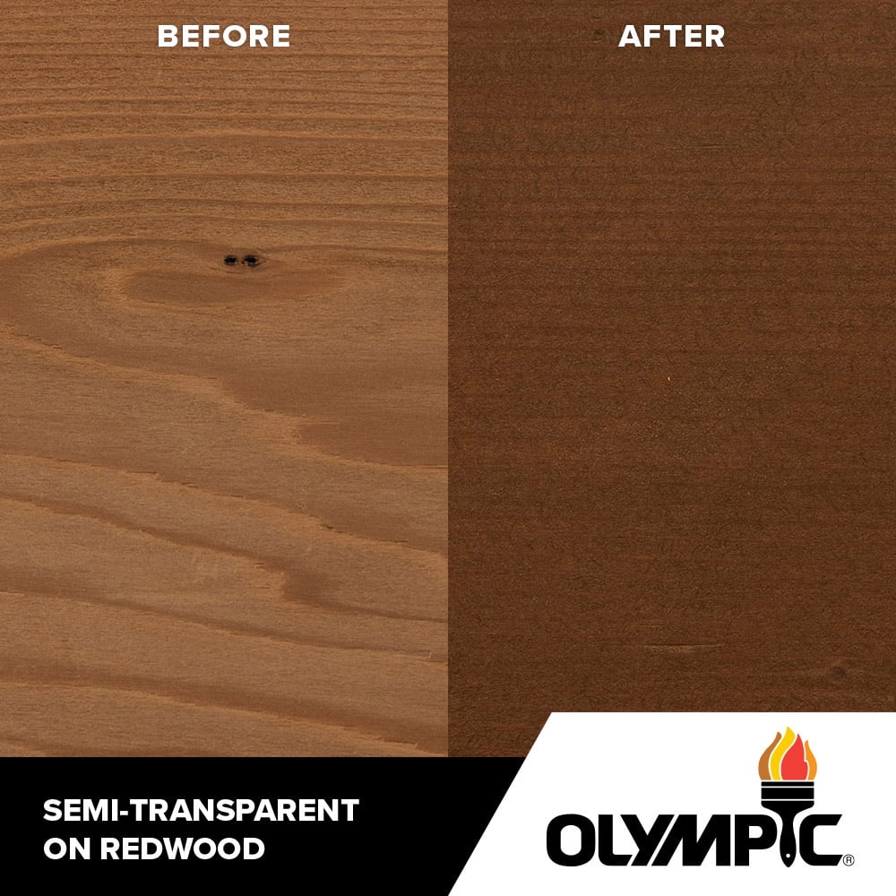 5 gal. Teak Semi-Transparent Exterior Stain and Sealer C4328