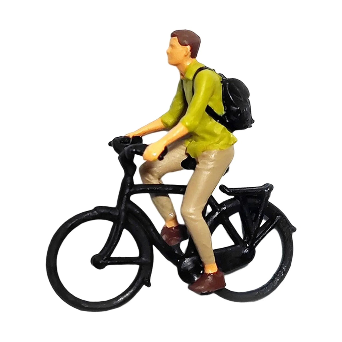 1/87 Scale Cyclist Figures Mini People Model Ornament L782121