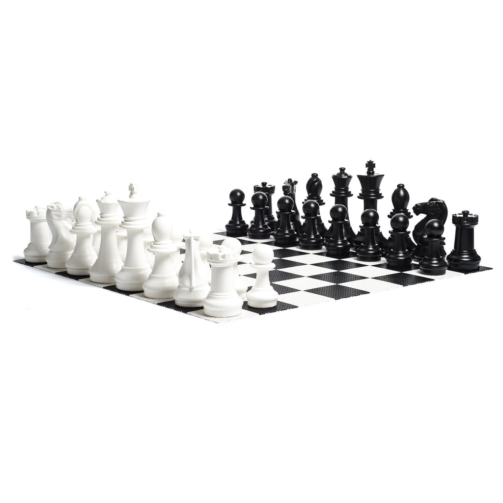 Giant Chess Set Bundle with Board & Checker Set N894605