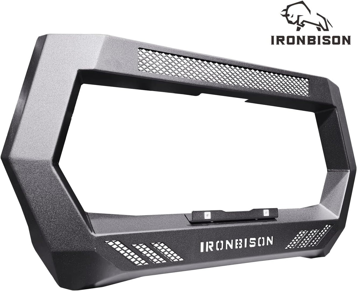 Black Front Bumper Brush Grille Guard V1345