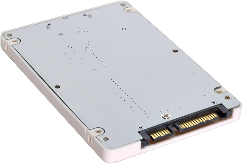 White 2.5 SATA SSD Hard Disk Enclosure P9352