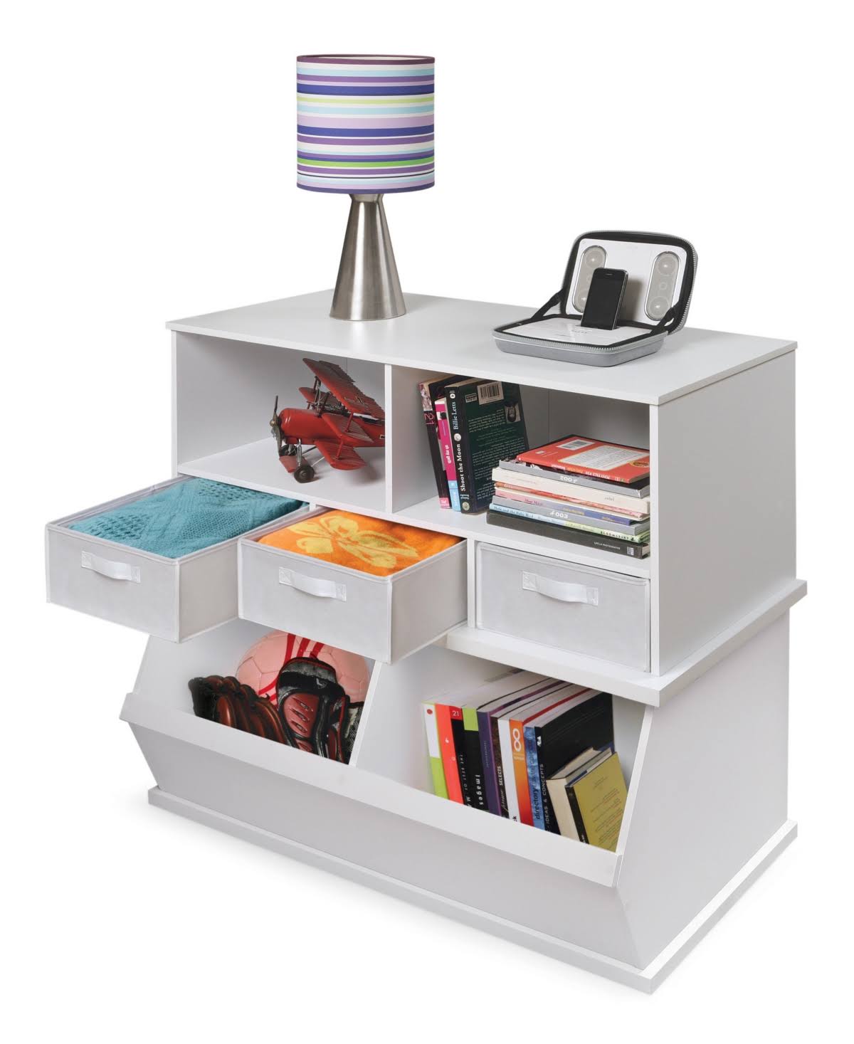 Espresso Two Bin Storage CUBBY E91810