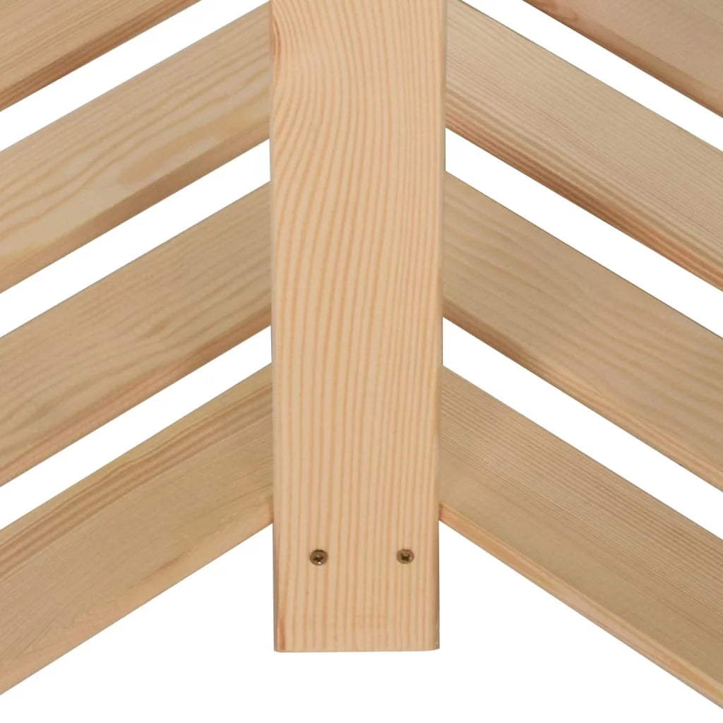 5-Tier Solid Wood Pine Corner Rack F1602