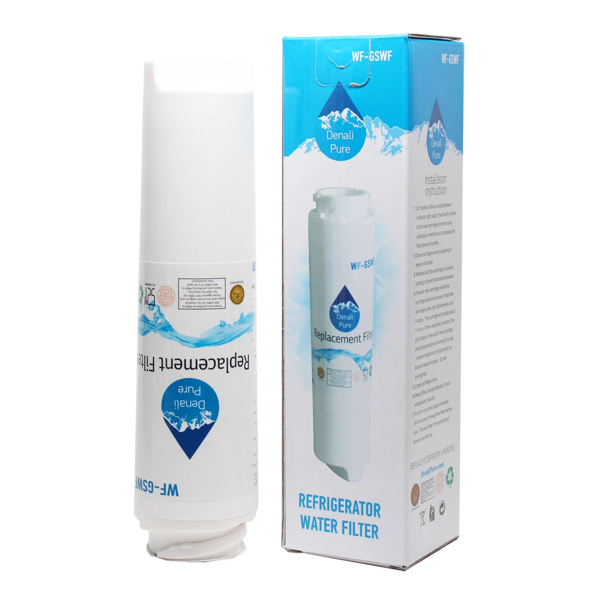 6-Pack Refrigerator Water Filter Cartridge Y41775
