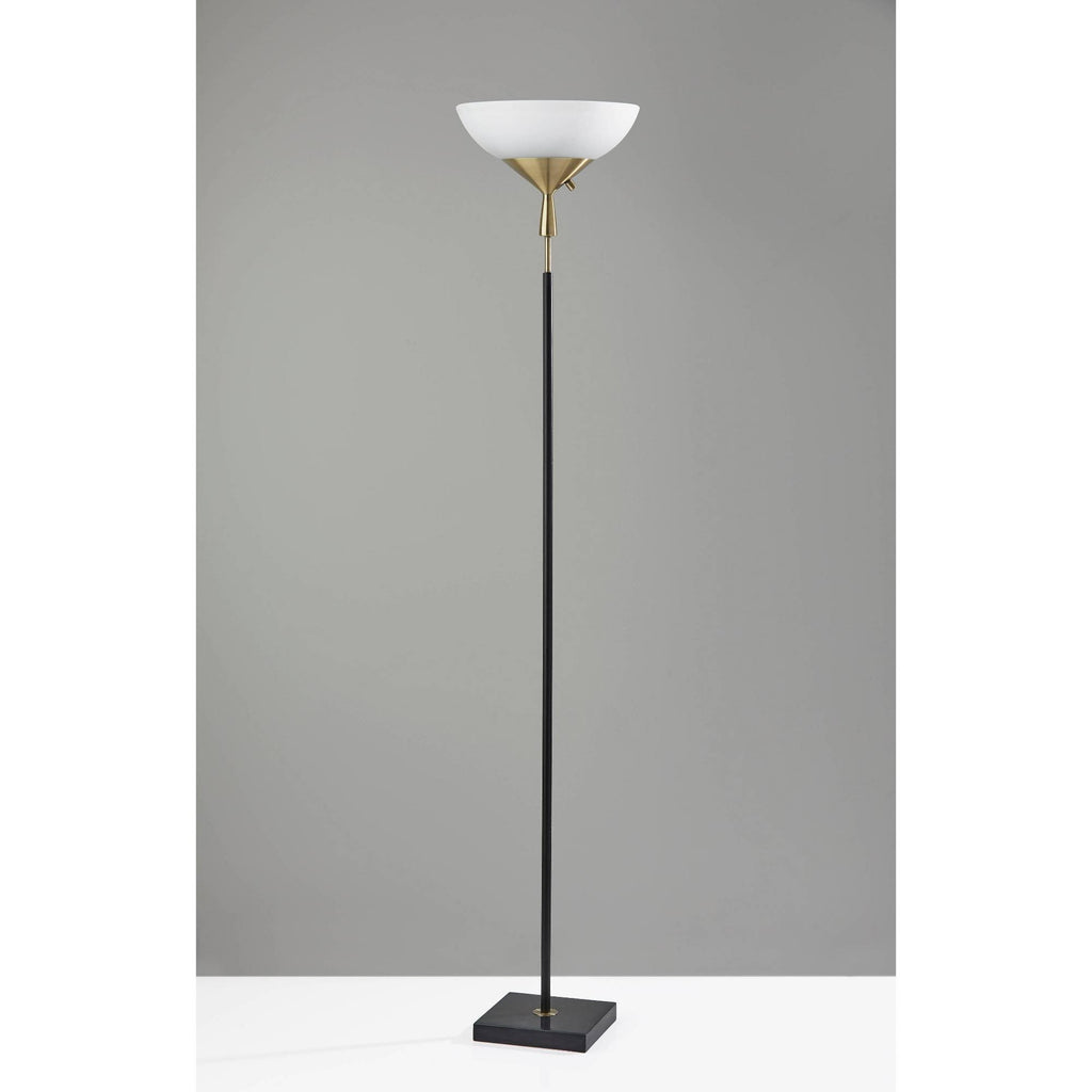 Black Torchiere Lamp K15346