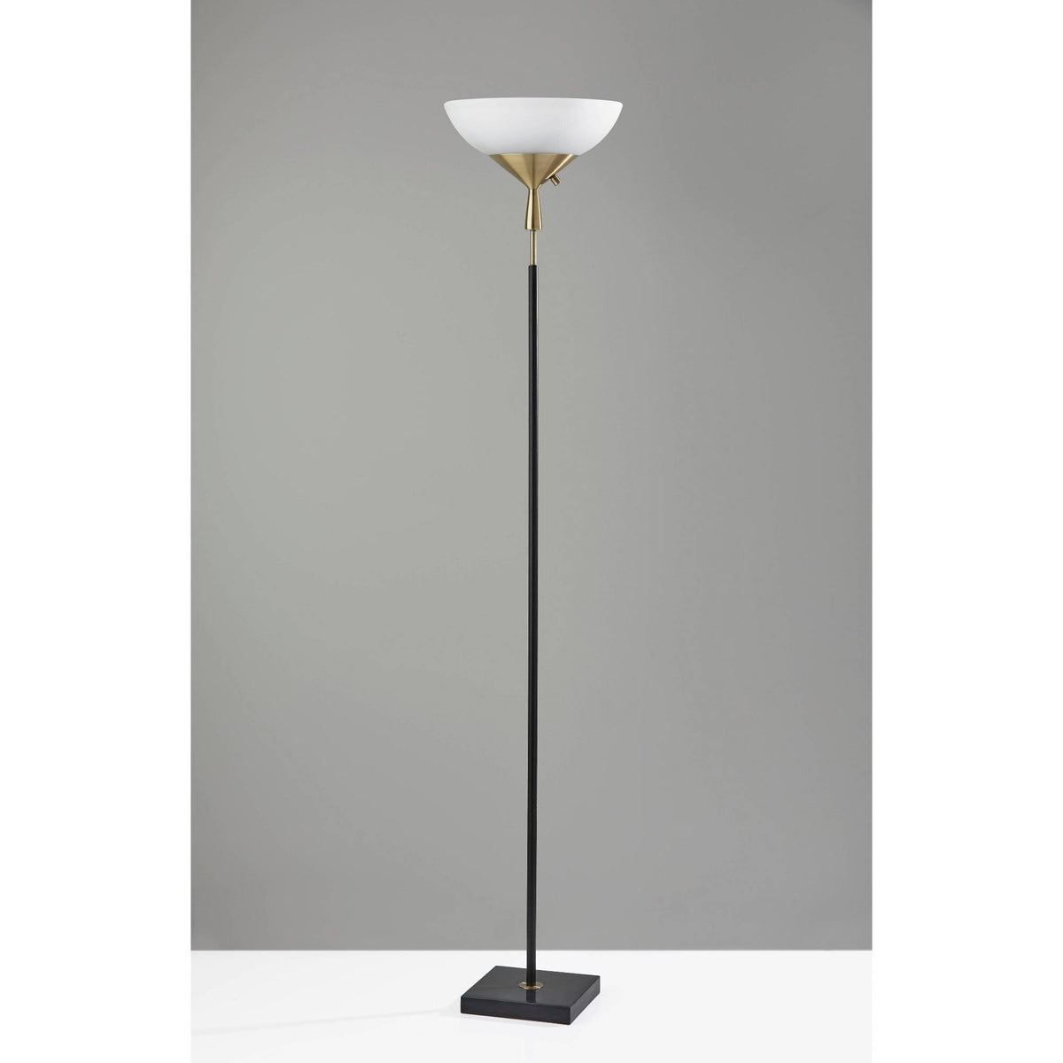 Black Torchiere Lamp K15346