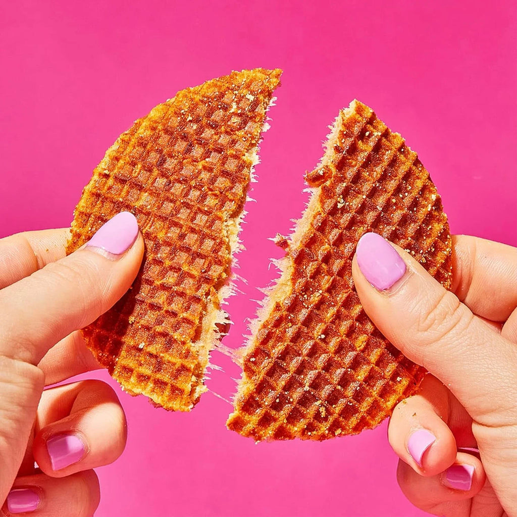 Dutch Caramel Stroopwafels 11 oz 8-Count Pack of 2 Q745