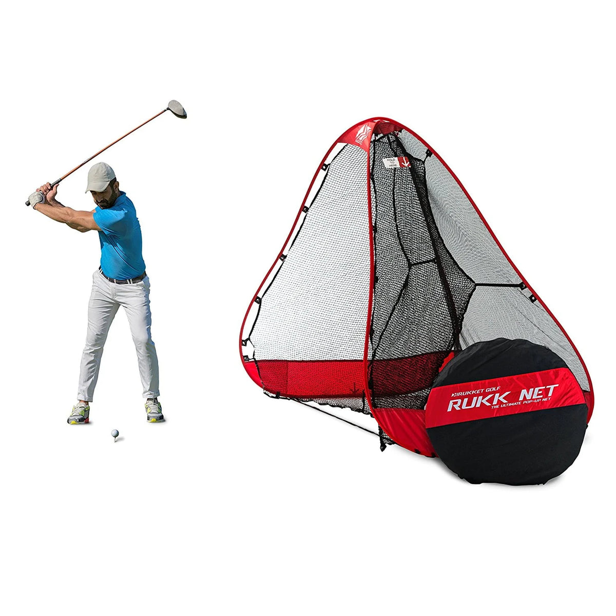 Pop-up Golf Net with Ball Return Z6835